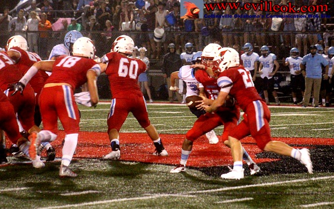 Football -vs- Bartlesville -- September 7, 2018 -- Collinsville, OK